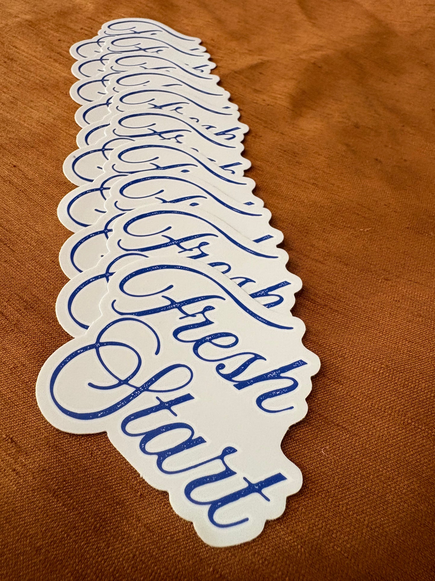 A Fresh Start sticker - New Beginnings collection