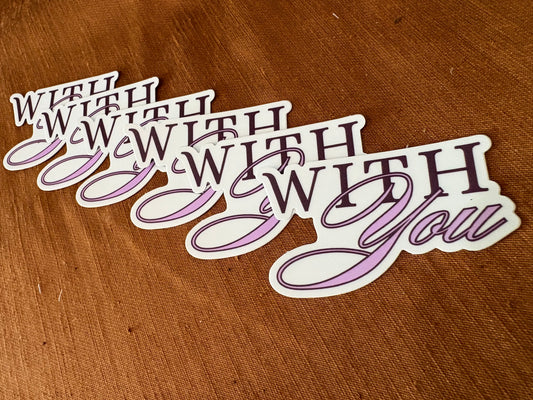 Condolence sticker